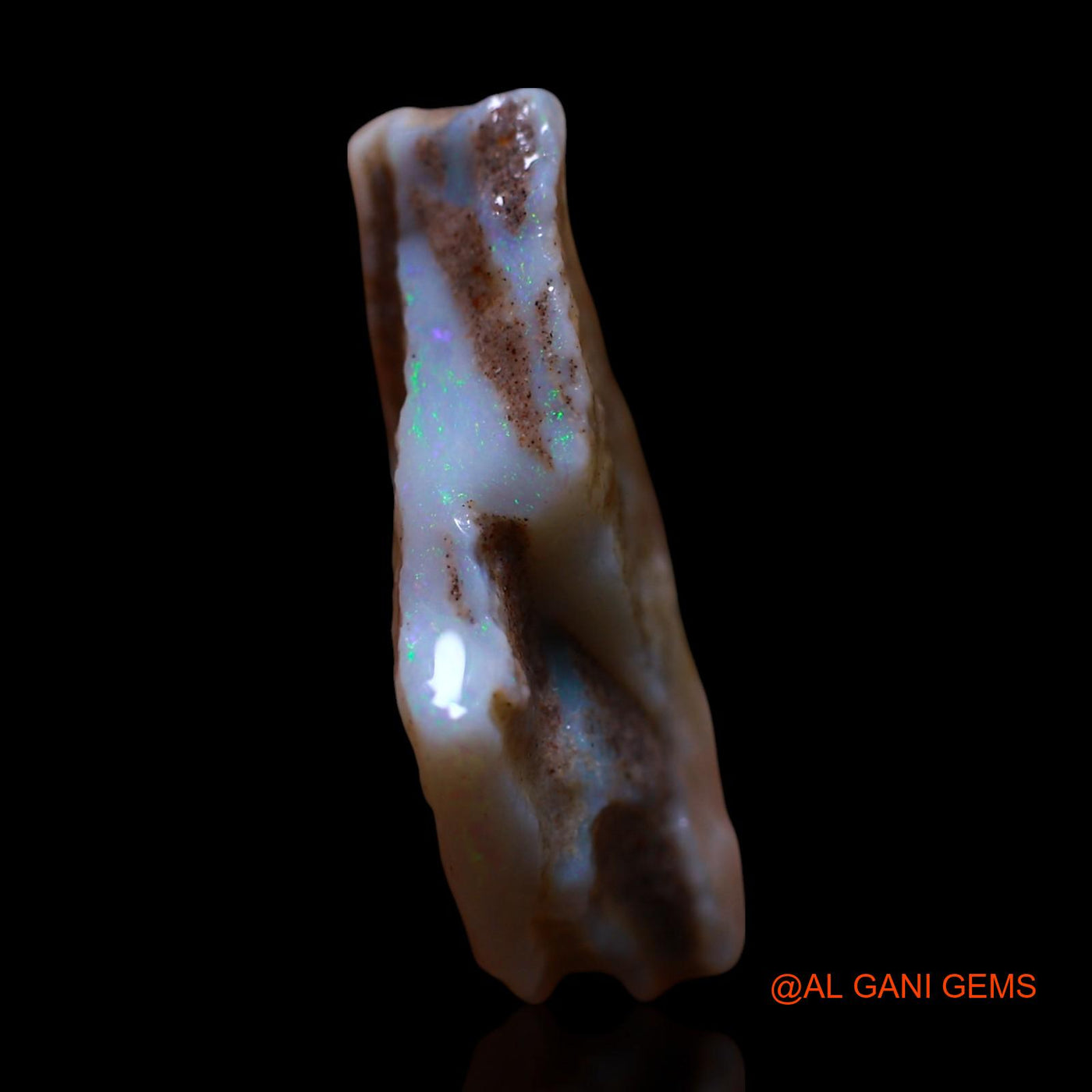 13.00 Cts Natural Australian Fire Opal Loose Gemstone Fancy Rough 22x15x6 mm RG-966