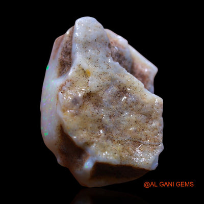 13.00 Cts Natural Australian Fire Opal Loose Gemstone Fancy Rough 22x15x6 mm RG-966