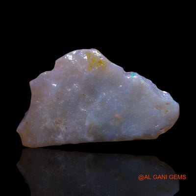Natural Untreated Fire Opal Loose Gemstone Fancy Rough From Australia 6.00 Cts 20x15x5 mm RG-974