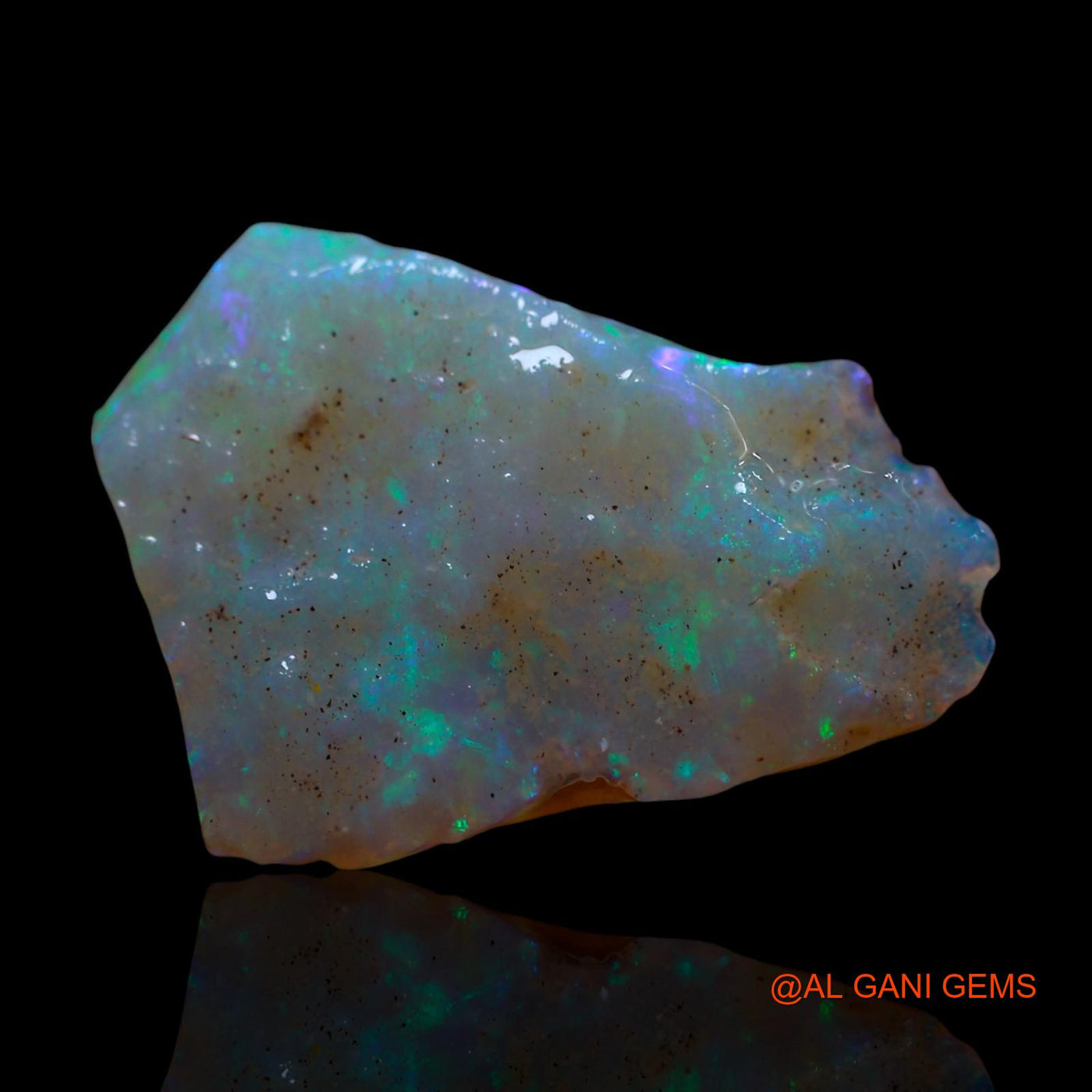 5.00 Cts Natural Australian Fire Opal Fancy Rough Loose Gemstone For Jewelry 18x15x3 mm RG-975