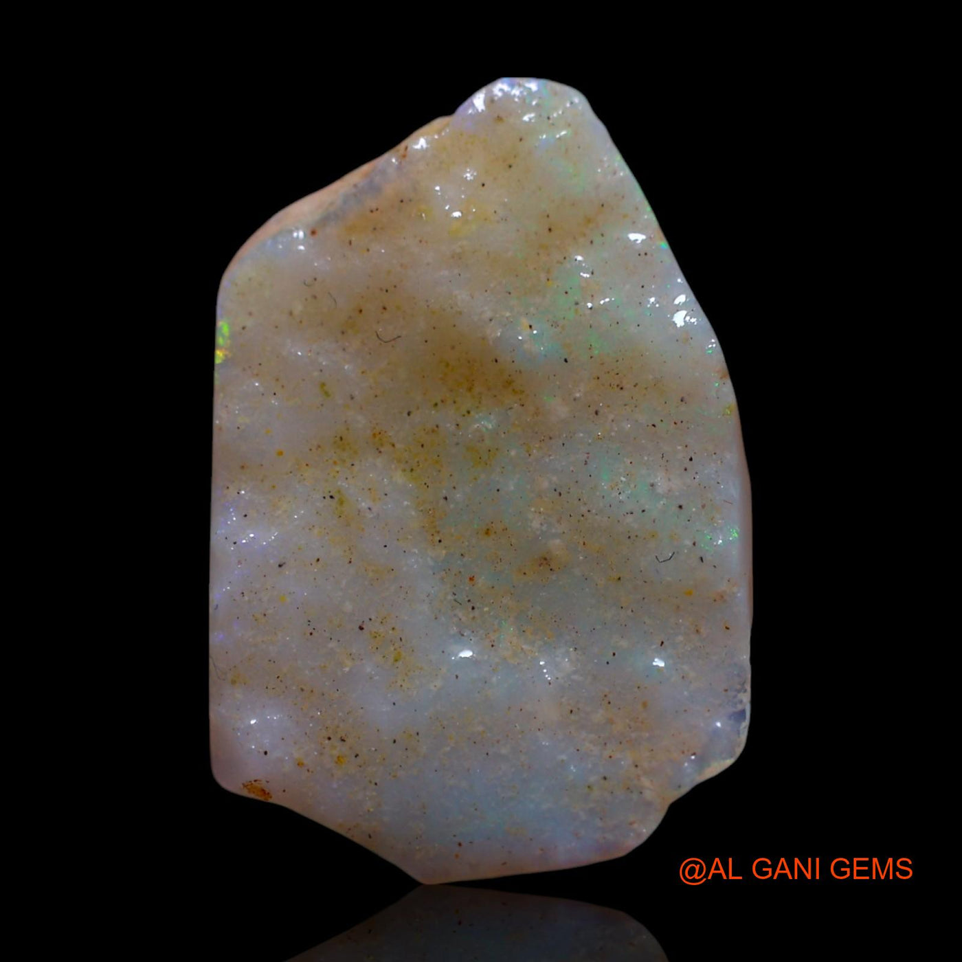 4.00 Cts Natural Australian Fire Opal Fancy Rough Loose Gemstone For Jewelry 19x12x3 mm RG-977