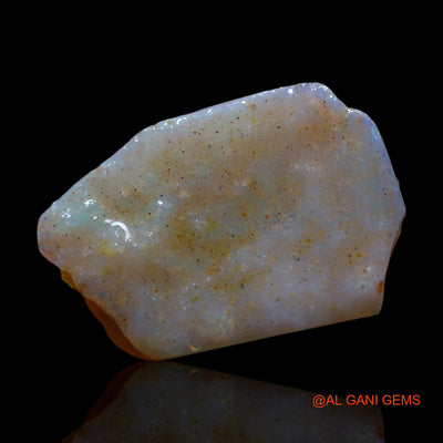 4.00 Cts Natural Australian Fire Opal Fancy Rough Loose Gemstone For Jewelry 19x12x3 mm RG-977