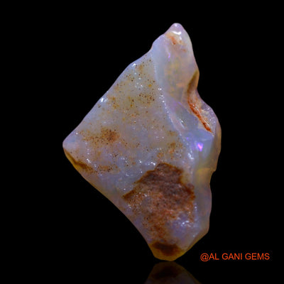 Natural Untreated Fire Opal Loose Gemstone Fancy Rough From Australia 7.80 Cts 20x10x7 mm RG-978