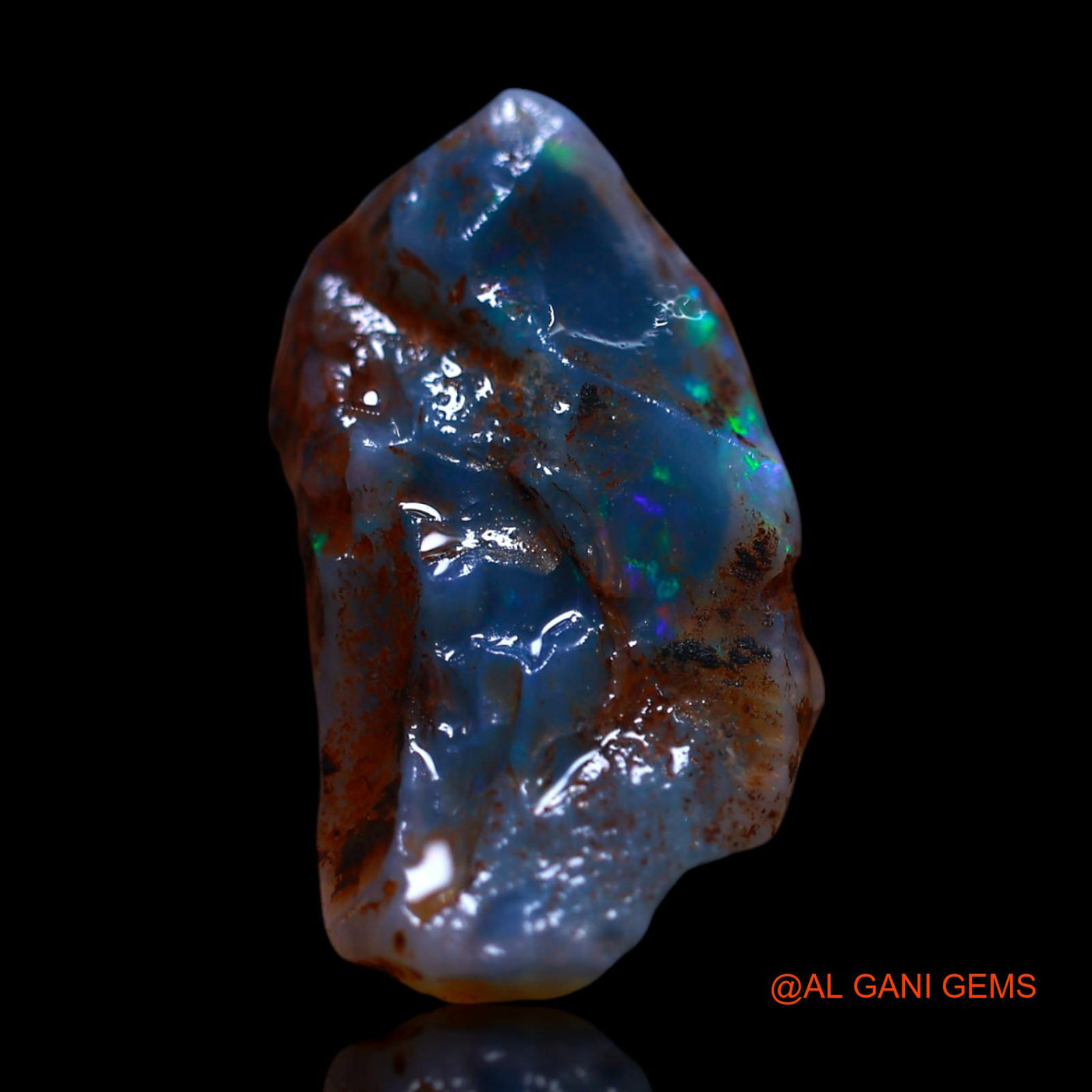 5.00 Cts Natural Australian Fire Opal Fancy Rough Loose Gemstone For Jewelry 14x14x5 mm RG-979