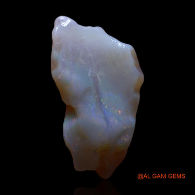 Natural Fire Opal Gemstone 8.00 Cts Loose Fancy Rough From Australia 18x10x7 mm RG-980