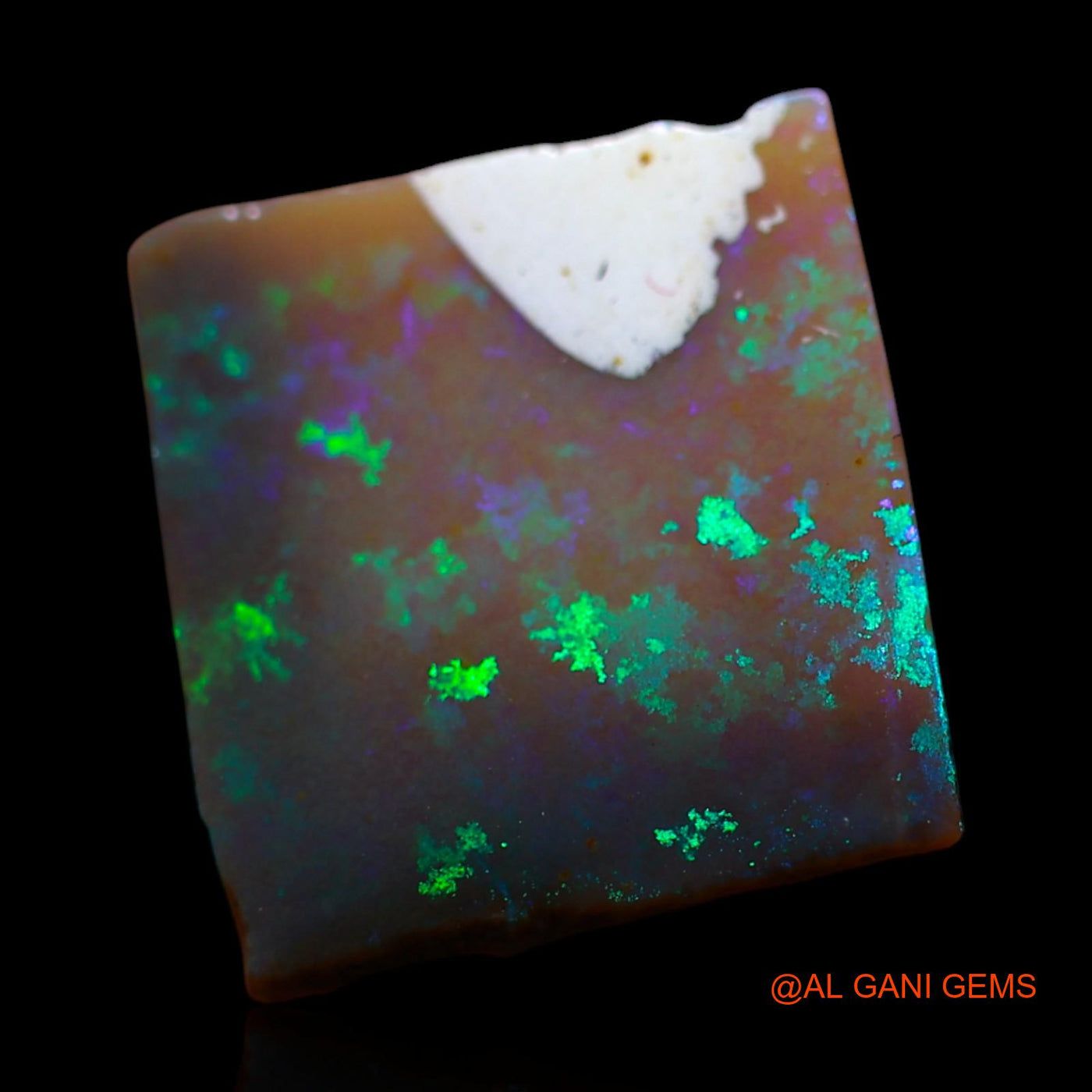 2.00 Cts Unheated Australian Fire Opal Loose Gemstone Fancy Rough Natural 13x12x1 mm RG-987