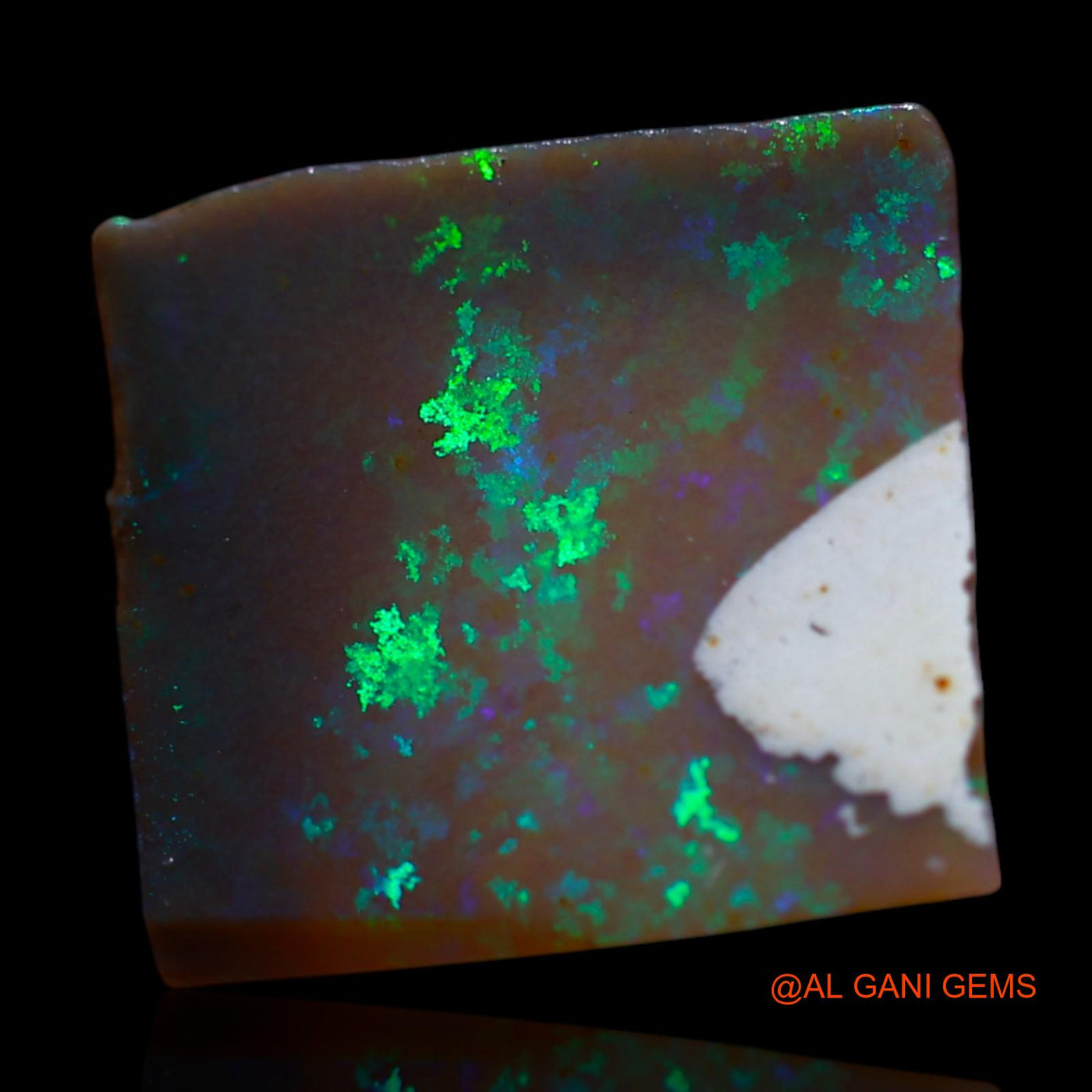 2.00 Cts Unheated Australian Fire Opal Loose Gemstone Fancy Rough Natural 13x12x1 mm RG-987