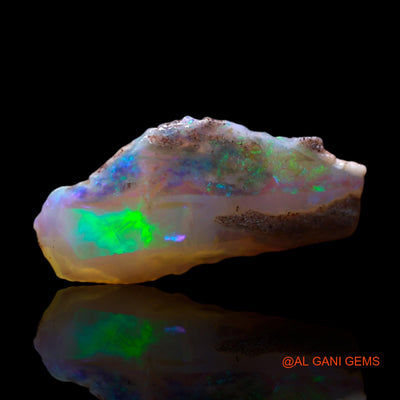 1.50 Cts Natural Australian Fire Opal Loose Gemstone Fancy Rough 18x8x2 mm RG-988