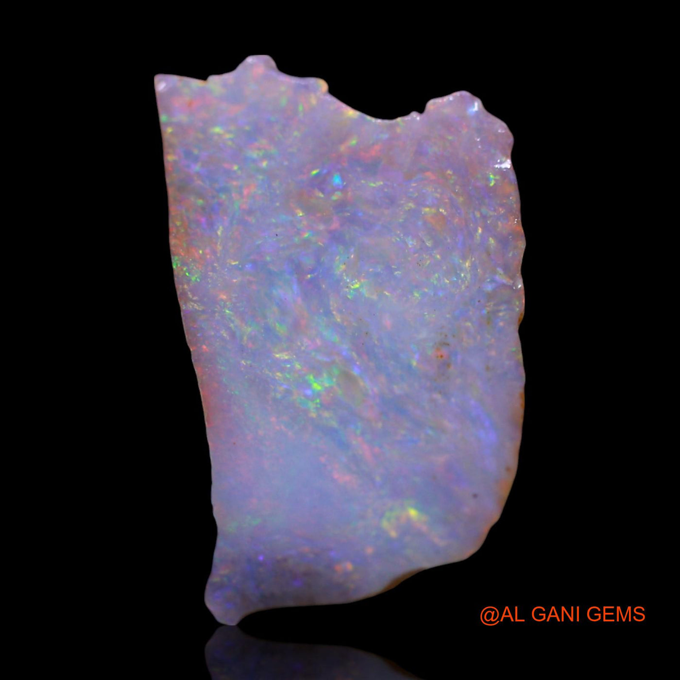 1.70 Cts Natural Australian Fire Opal Loose Gemstone Fancy Rough 16x10x2 mm RG-989