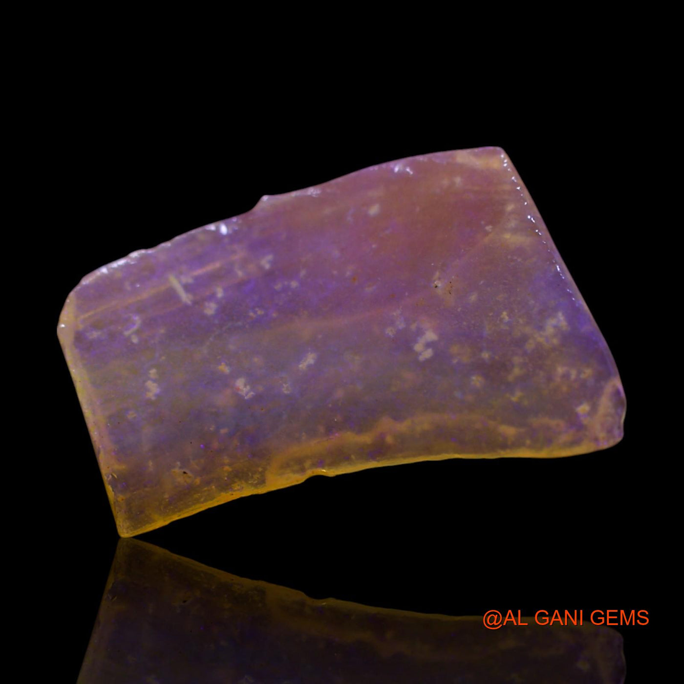 1.50 Cts Natural Australian Fire Opal Loose Gemstone Fancy Rough 15x10x2 mm RG-991