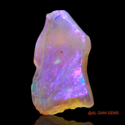 Natural Untreated Fire Opal Loose Gemstone Fancy Rough From Australia 2.00 Cts 14x8x2 mm RG-994