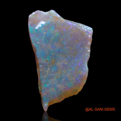 Natural Fire Opal Gemstone 1.00 Cts Loose Fancy Rough From Australia 15x9x1 mm RG-995