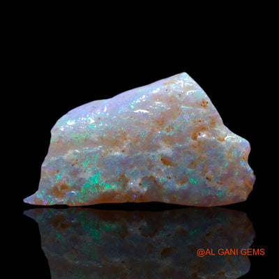 Natural Fire Opal Gemstone 1.00 Cts Loose Fancy Rough From Australia 15x9x1 mm RG-995