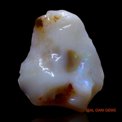 Natural Fire Opal Gemstone 2.50 Cts Loose Fancy Rough From Australia 13x10x4 mm RG-996
