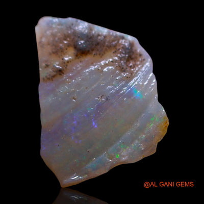 1.70 Cts Natural Australian Fire Opal Loose Gemstone Fancy Rough 11x11x2 mm RG-997