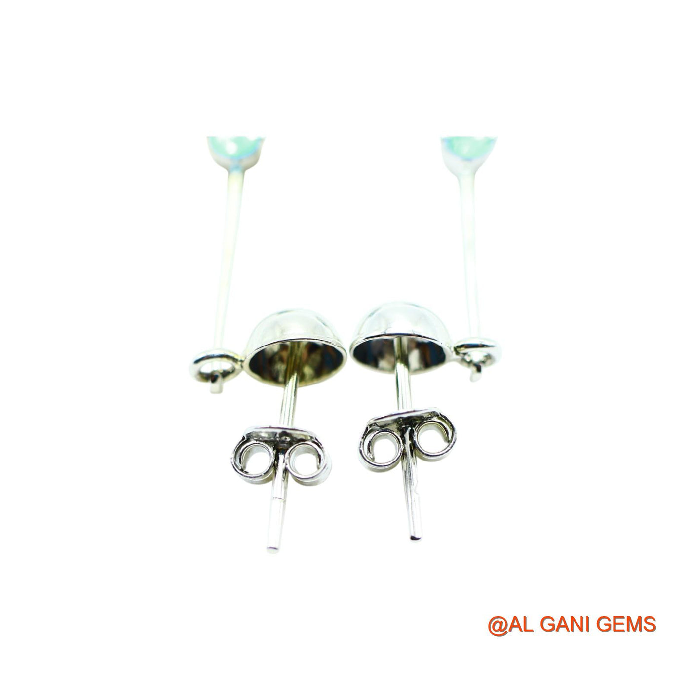 925 Sterling Silver Blue Topaz Gemstone Zircon Wedding Dangle Earrings SE-16