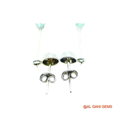 925 Sterling Silver Blue Topaz Gemstone Zircon Wedding Dangle Earrings SE-16