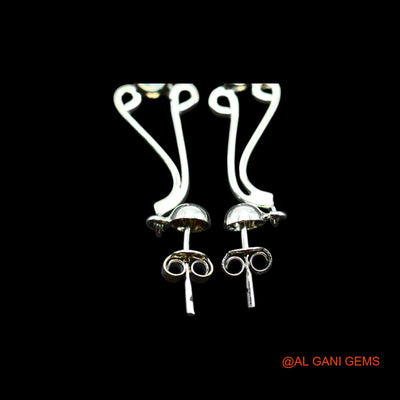 Natural Ethiopian Fire Opal 925 Sterling Silver Dangle Daughter Hook Earrings SE-18