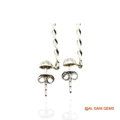925 Silver Garnet Stone Engagement Boho Dangle Anniversary Earrings SE-30