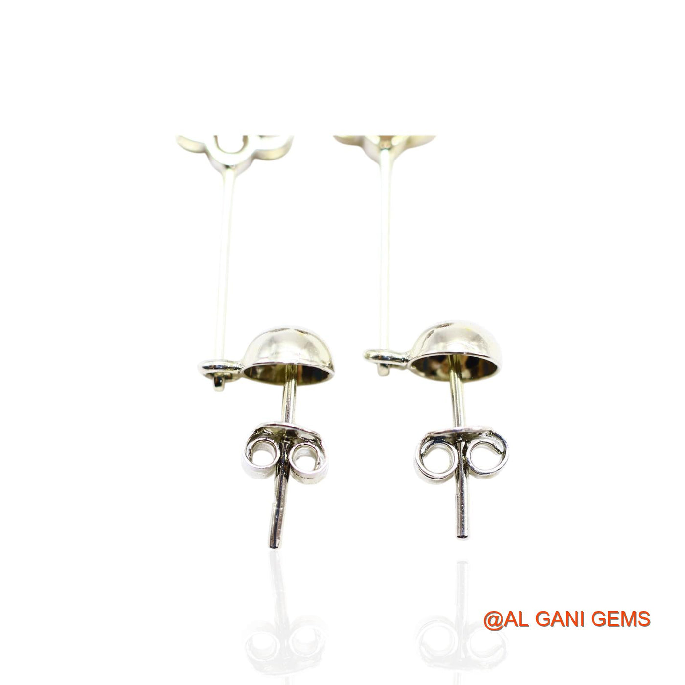 925 Silver Garnet Gemstone Hook Dainty Dangling Root Chakra Earrings SE-31