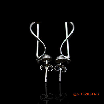 925 Sterling Silver Natural Ethiopian Fire Opal Anniversary Dangling Earrings SE-33