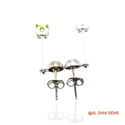 Faceted Natural Citrine 925 Sterling Silver Dangle Drop Hook Earrings SE-55