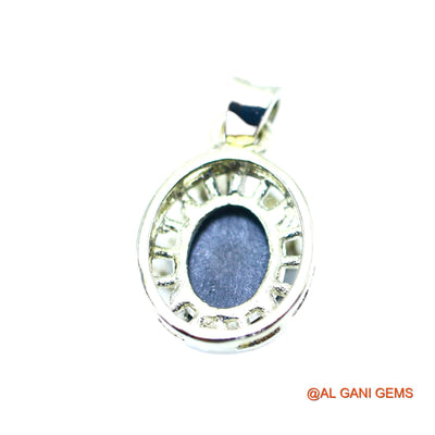 Black Star Gemstone 925 Silver Celestial Bezel Handmade Antique Pendant SP-18