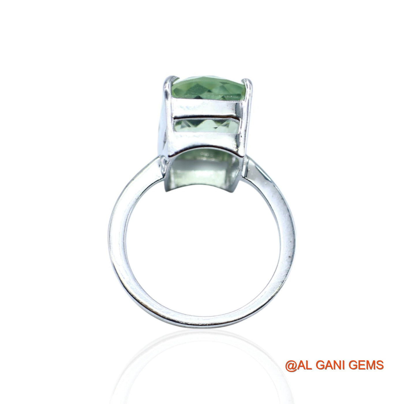 Faceted Amethyst Stone Promise Solitaire Crown Chakra Ring 925 Silver SR-9