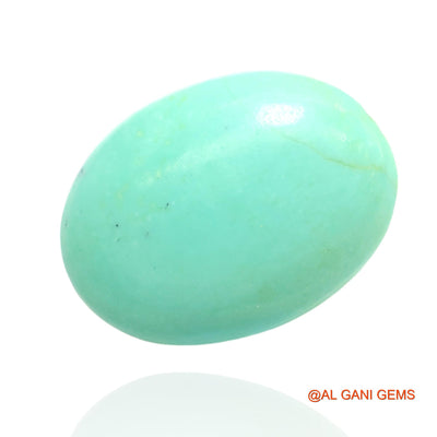 10.00 Cts Natural Arizona Turquoise Loose Gemstone Oval Cabochon 17x12x9 mm T-100