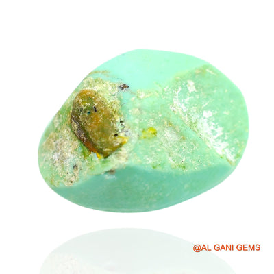 10.00 Cts Natural Arizona Turquoise Loose Gemstone Oval Cabochon 17x12x9 mm T-100
