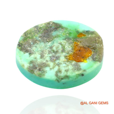 12.00 Cts Natural Arizona Turquoise Loose Gemstone Oval Cabochon 17x13x6 mm T-103