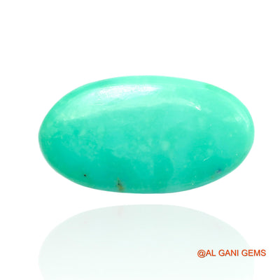 12.00 Cts Natural Arizona Turquoise Oval Cabochon Loose Gemstone For Jewelry 19x11x7 mm T-105
