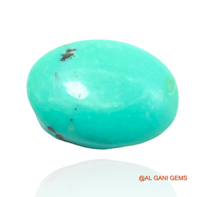 Natural Untreated Turquoise Loose Gemstone Oval Cabochon From Arizona 13.00 Cts 18x13x7 mm T-110