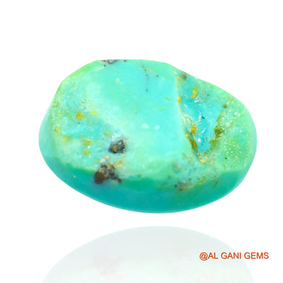 Natural Untreated Turquoise Loose Gemstone Oval Cabochon From Arizona 13.00 Cts 18x13x7 mm T-110
