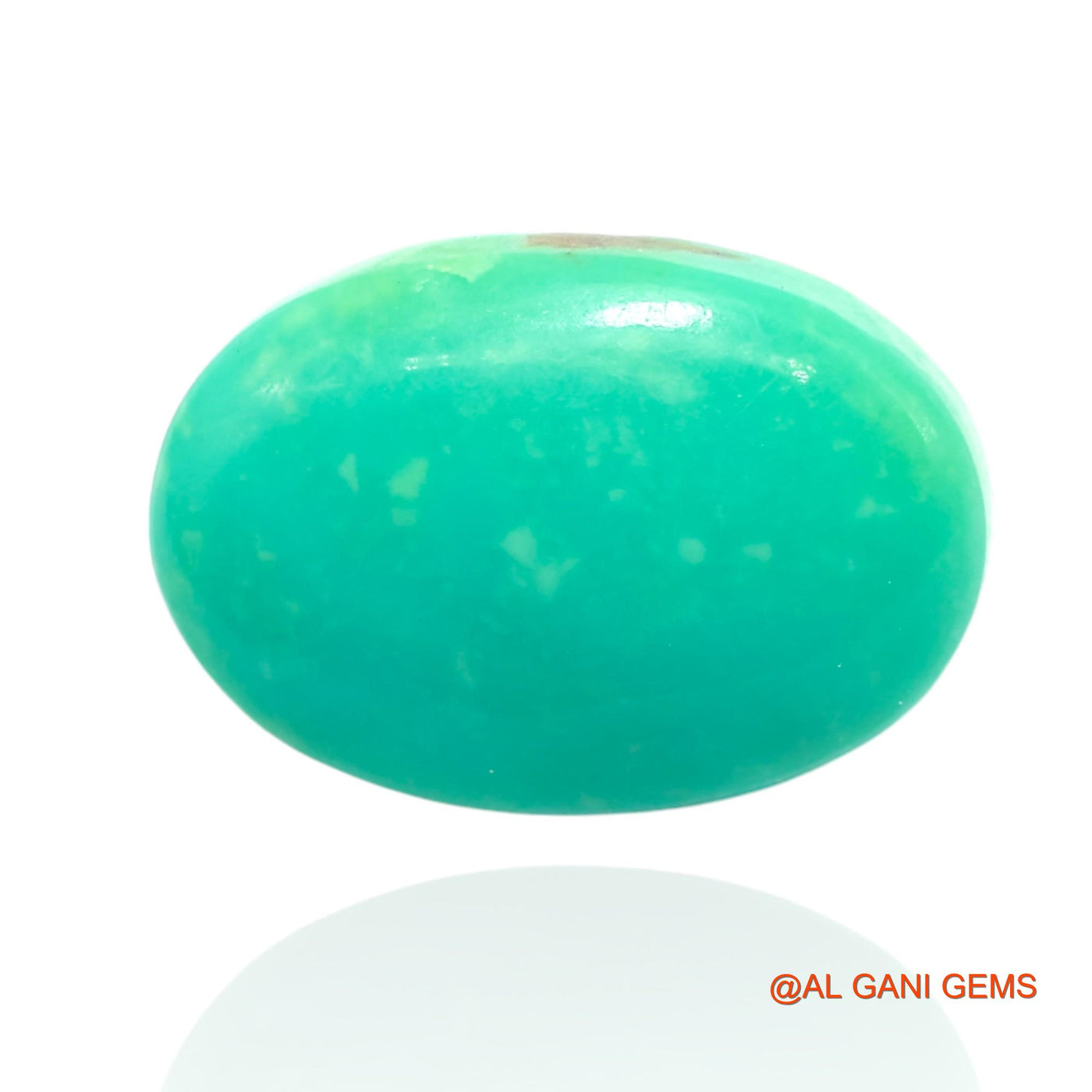 12.00 Cts Natural Arizona Turquoise Oval Cabochon Loose Gemstone For Jewelry 17x12x7 mm T-118