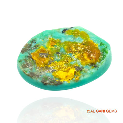 11.00 Cts Natural Arizona Turquoise Loose Gemstone Oval Cabochon 17x13x6 mm T-120