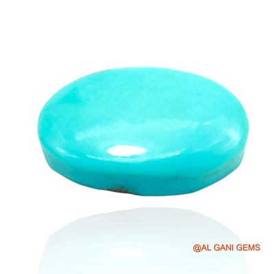 10.00 Cts Natural Arizona Turquoise Oval Cabochon Loose Gemstone For Jewelry 18x11x5 mm T-121