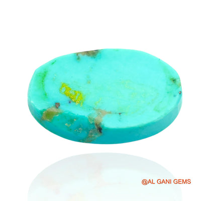 10.00 Cts Natural Arizona Turquoise Oval Cabochon Loose Gemstone For Jewelry 18x11x5 mm T-121