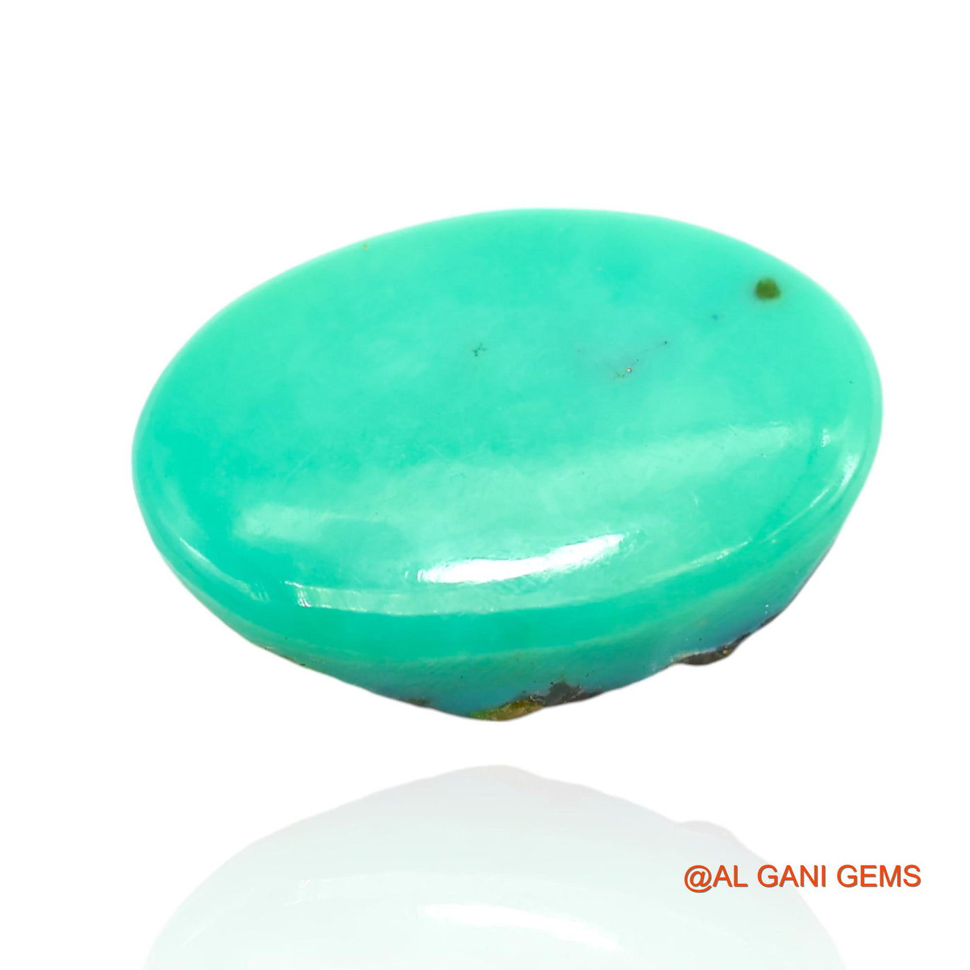 10.00 Cts Natural Arizona Turquoise Loose Gemstone Oval Cabochon 17x11x6 mm T-127