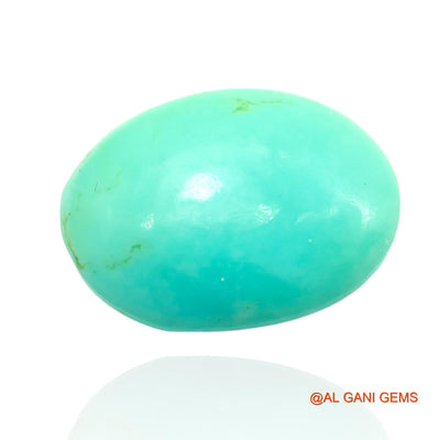 Natural Untreated Turquoise Loose Gemstone Oval Cabochon From Arizona 11.00 Cts 17x12x8 mm T-128
