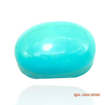 12.00 Cts Natural Arizona Turquoise Loose Gemstone Oval Cabochon 16x12x7 mm T-132