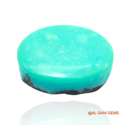12.00 Cts Natural Arizona Turquoise Loose Gemstone Oval Cabochon 15x12x7 mm T-133