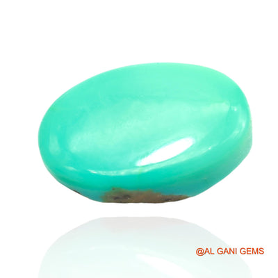 9.00 Cts Natural Arizona Turquoise Oval Cabochon Loose Gemstone For Jewelry 17x10x5 mm T-135