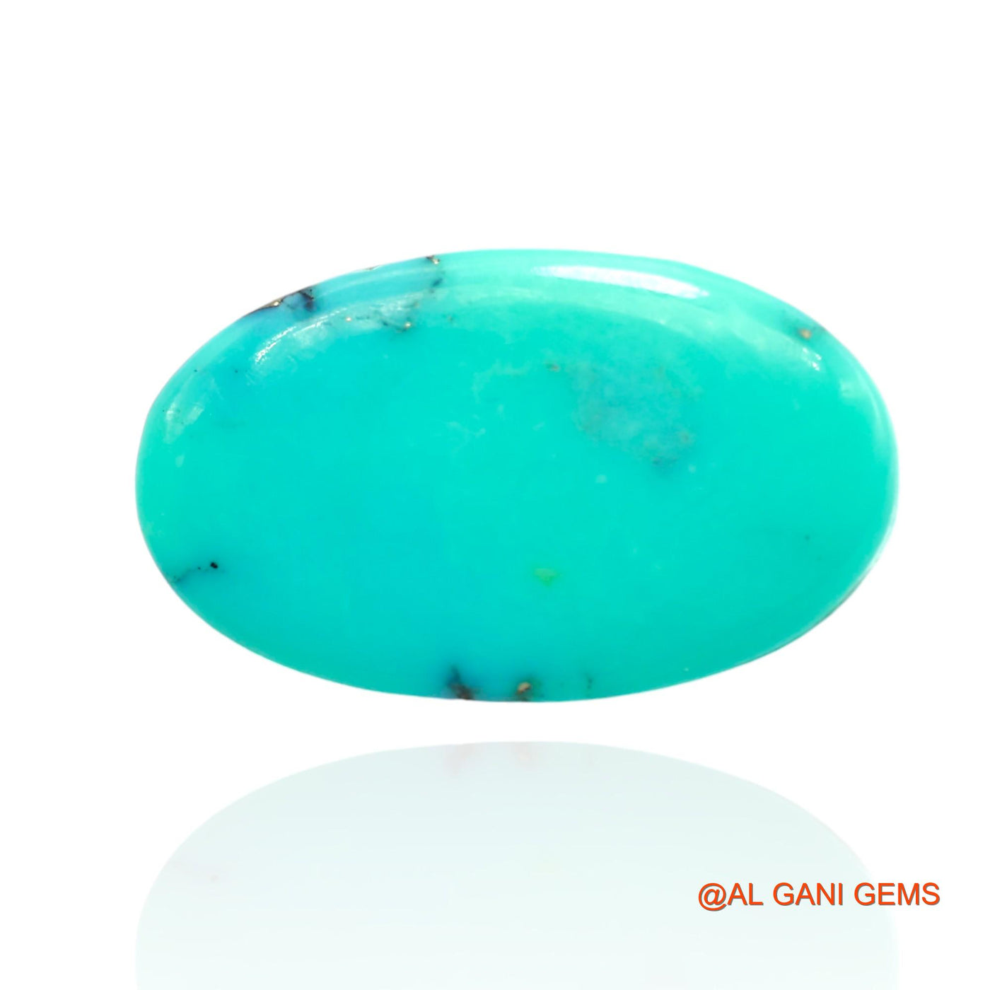 12.00 Cts Natural Arizona Turquoise Oval Cabochon Loose Gemstone For Jewelry 20x11x6 mm T-145