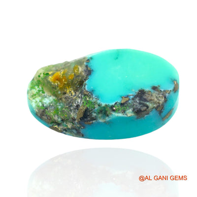 12.00 Cts Natural Arizona Turquoise Oval Cabochon Loose Gemstone For Jewelry 20x11x6 mm T-145