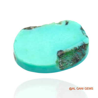 14.00 Cts Natural Arizona Turquoise Loose Gemstone Oval Cabochon 19x13x5 mm T-147