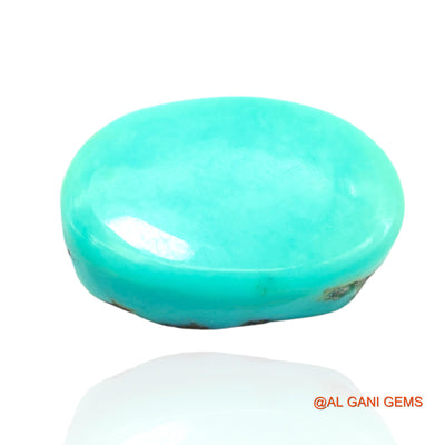 16.00 Cts Natural Arizona Turquoise Loose Gemstone Oval Cabochon 19x13x7 mm T-148