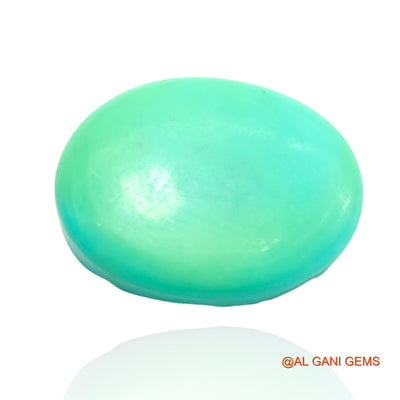 11.00 Cts Natural Arizona Turquoise Loose Gemstone Oval Cabochon 19x14x6 mm T-150