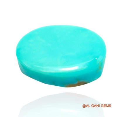 11.00 Cts Natural Arizona Turquoise Oval Cabochon Loose Gemstone For Jewelry 18x13x5 mm T-151