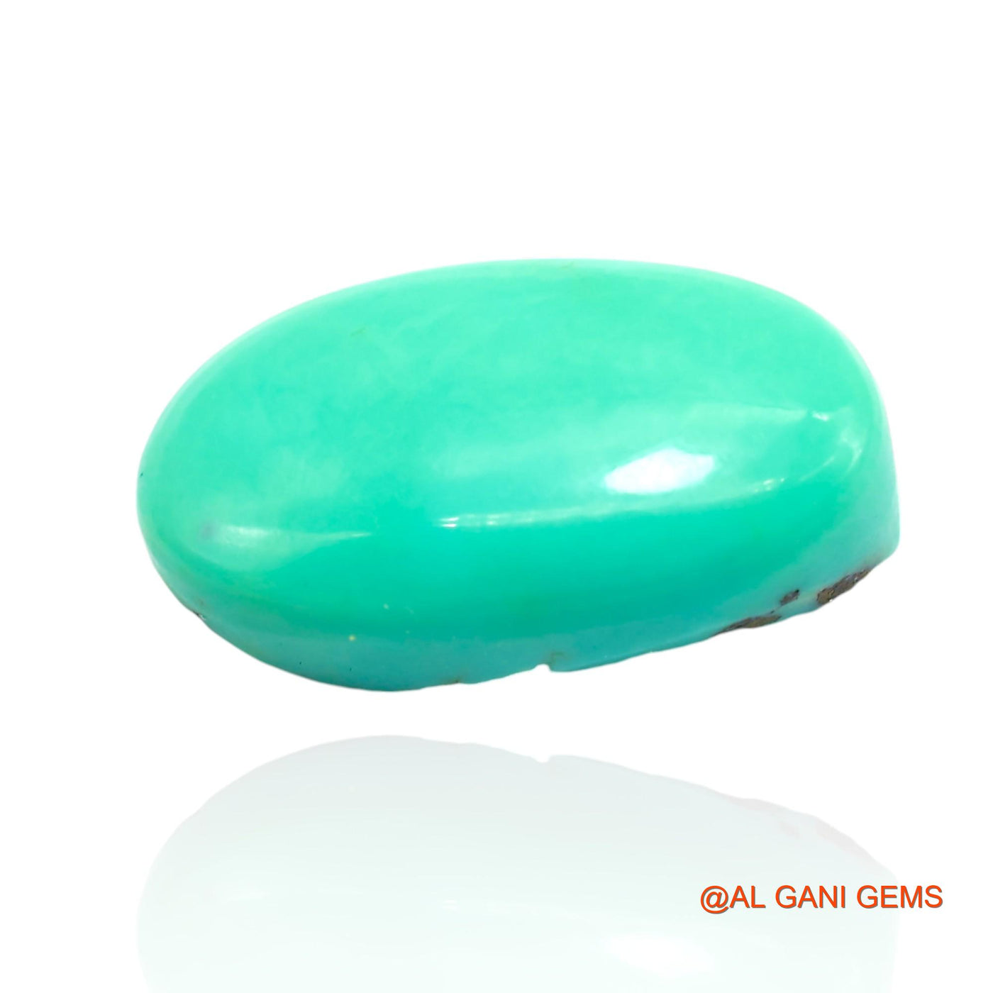 13.00 Cts Natural Arizona Turquoise Loose Gemstone Oval Cabochon 20x11x6 mm T-154